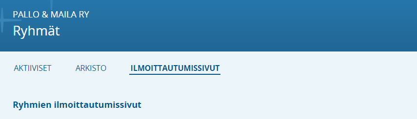 Suomisport - palvelun tarjoaa Suomen Olympiakomitea