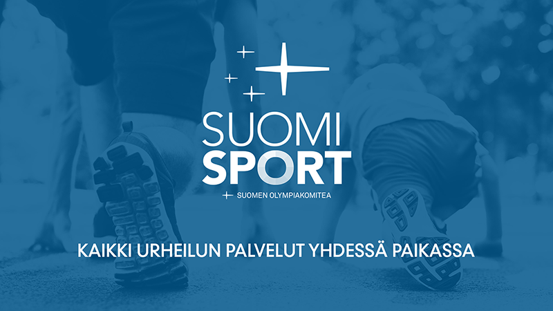 Suomisport - palvelun tarjoaa Suomen Olympiakomitea